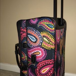 Vera Bradley Rolling Duffel (Twilight Paisley)